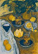 Still life with oranges unknow artist